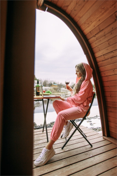 Рорбу (домик рыбака) на берегу р.Янисйоки — фото 8