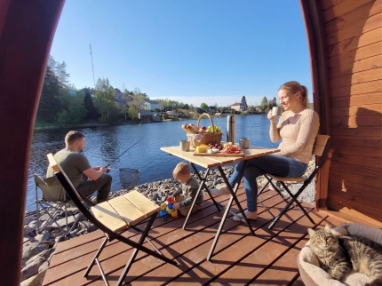 Кемпинг "Бочка на карте" — фото