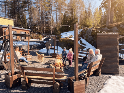 Кемпинг "Бочка на карте" — фото