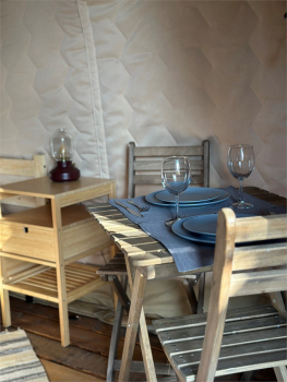 Комфортный сафари - тент с видом на лес (24 м.кв) — фото 3