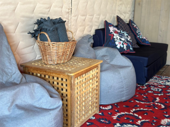 Комфортный сафари - тент с видом на лес (24 м.кв) — фото 6