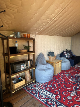 Комфортный сафари - тент с видом на лес (24 м.кв) — фото 10