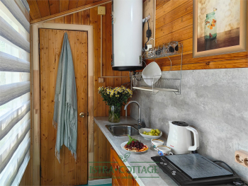 Кантри с закрытой верандой и камином — фото 2