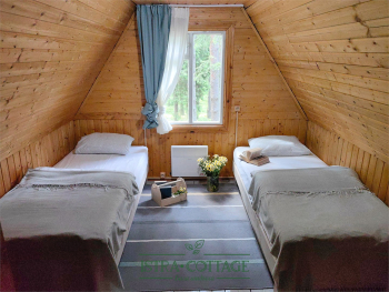 Кантри с закрытой верандой и камином — фото 7