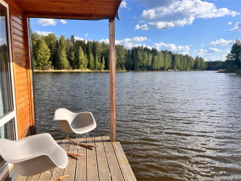 Дом-студия на воде с сауной — фото 4