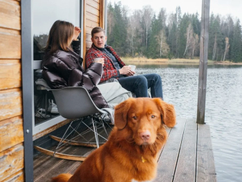 Дом на воде с бочкой фурако — фото 8