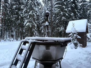 Семейный коттедж с горячей купелью — фото 11
