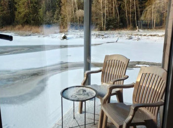 Дом на воде с бочкой фурако — фото 6