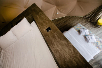 Геокупол с видом на Волгу с купелью — фото 4