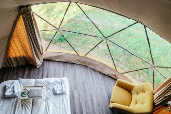 Геокупол с видом на Волгу — фото 4