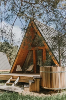 А-Фрейм с купелью фурако — фото 2