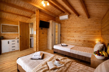 Шале с террасой для двух гостей — фото 1