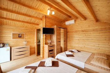 Шале с террасой для трёх гостей — фото 12