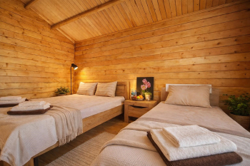 Шале с террасой для трёх гостей — фото 1