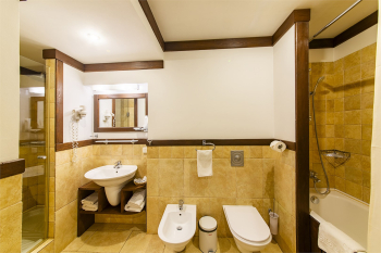 Стандартный трехместный номер  ( с двуспальной и односпальной кроватями) — фото 5