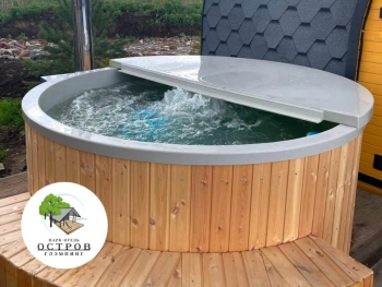 Бунгало  №12 с баней бочкой и купелью — фото 7