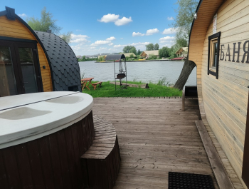 Бунгало  №12 с баней бочкой и купелью — фото 2