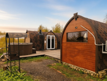 Бунгало №1 с баней и купелью — фото 1