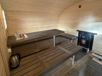 Бунгало  №12 с баней бочкой и купелью — фото 13