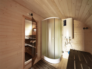 Бунгало  №12 с баней бочкой и купелью — фото 14