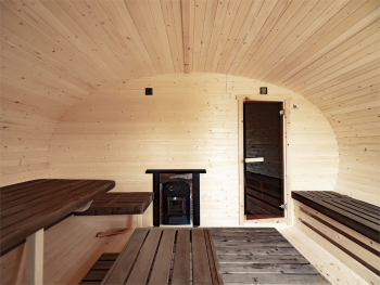 Бунгало  №12 с баней бочкой и купелью — фото 15