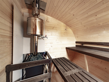 Бунгало  №12 с баней бочкой и купелью — фото 16