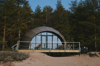 Геокупол Люкс на первой линии (строго без животных) — фото 1