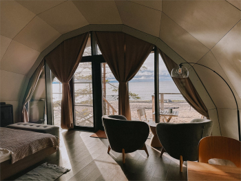 Геокупол Люкс на первой линии (строго без животных) — фото 7