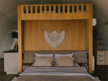 Геокупол Люкс на первой линии с купелью — фото 7