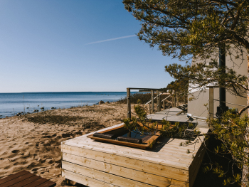 Геокупол Люкс на первой линии с купелью — фото 2