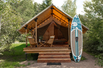 Эко Лодж с собственным пирсом — фото 1