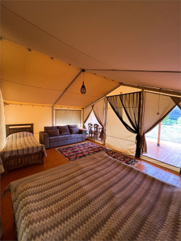 шатер с большой верандой — фото 2