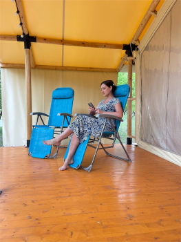 шатер с большой верандой — фото 4