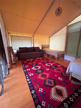 шатер с большой верандой — фото 1