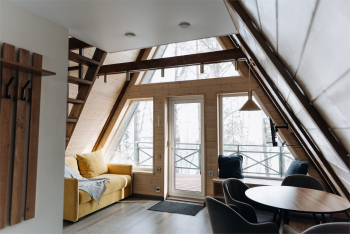 Домик A-Frame - Зеленый — фото 3