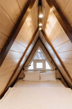 Домик A-Frame - Зеленый — фото 4