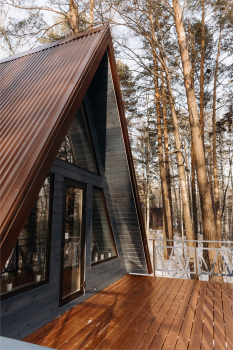 Домик A-Frame - Синий — фото 7