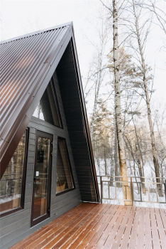 Домик A-Frame - Серый — фото 3
