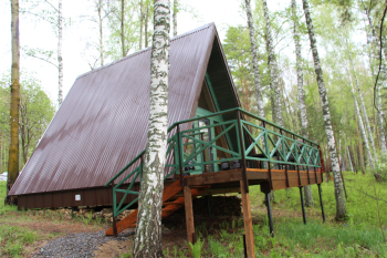 Домик A-Frame - Зеленый — фото 1