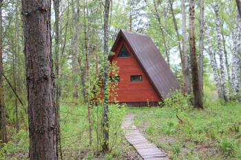 Домик A-Frame - Красный — фото 15