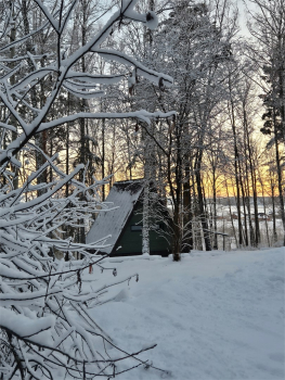 Домик A-Frame - Зеленый — фото 13