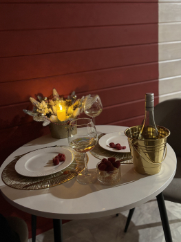 домик 1 с ванной у панорамного окна — фото 7