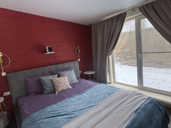 домик 1 с ванной у панорамного окна — фото 15