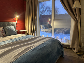 домик 1 с ванной у панорамного окна — фото 5