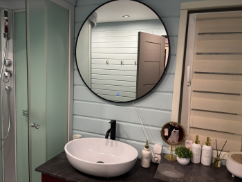 домик 1 с ванной у панорамного окна — фото 8