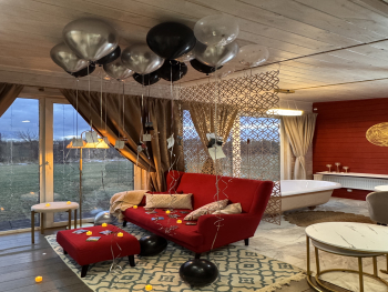 домик 1 с ванной у панорамного окна — фото 11