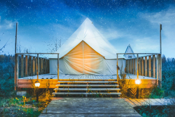 Круглый шатер — фото 1