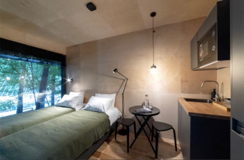 Модульный дом с двумя односпальными кроватями — фото 2