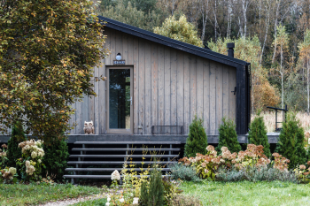 Дом для уединения с камином около леса (Дом5) — фото 21