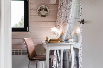 Дом для уединения с камином около леса (Дом5) — фото 9